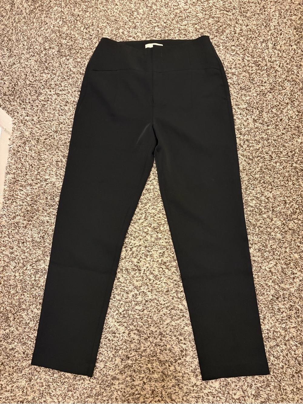 Meshki Black Indie High-Waist Trousers